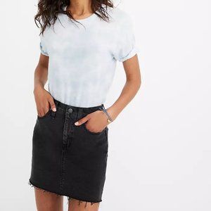 NWT Denim Straight Mini Skirt
